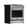 thumbnail image 3 of Forno Leonardo 30" Stainless Steel Gas Range, 3 of 5