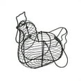thumbnail image 2 of Rkxzt Chicken-Shaped Egg Basket - Metal Fruit Storage & Kitchen Decor,Decorative Wire Basket for Eggs, 2 of 7