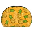 thumbnail image 7 of YFYANG 2 Piece Women's Portable Makeup Bags, Yellow Cartoon Pineapple Doodle Clutch Travel Toilet Bags Cosmetic Organizer, 7 of 7