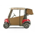 thumbnail image 2 of Club Car Onward Golf Cart PRO-TOURING Sunbrella Track Enclosure - Cocoa, 2 of 2