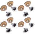 thumbnail image 3 of 20 Pcs Yeux de Poupée DIY Couture Marionnette Yeux Accessoires Jouets en Peluche, 3 of 8