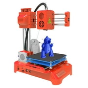 EasyThreed 3D Printer for Kids Mini Desktop 3D Printer 100x100x100mm Print Size No Heated Bed One-Key Printing with TF Card PLA Sample Filament for Beginners Household Education