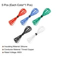 thumbnail image 3 of 30 Gauge Silicone Wire 30AWG Stranded Wire Tinned Copper Wire High Temp Wire 5 Color 1.5m/4.92ft 5pcs, 3 of 6