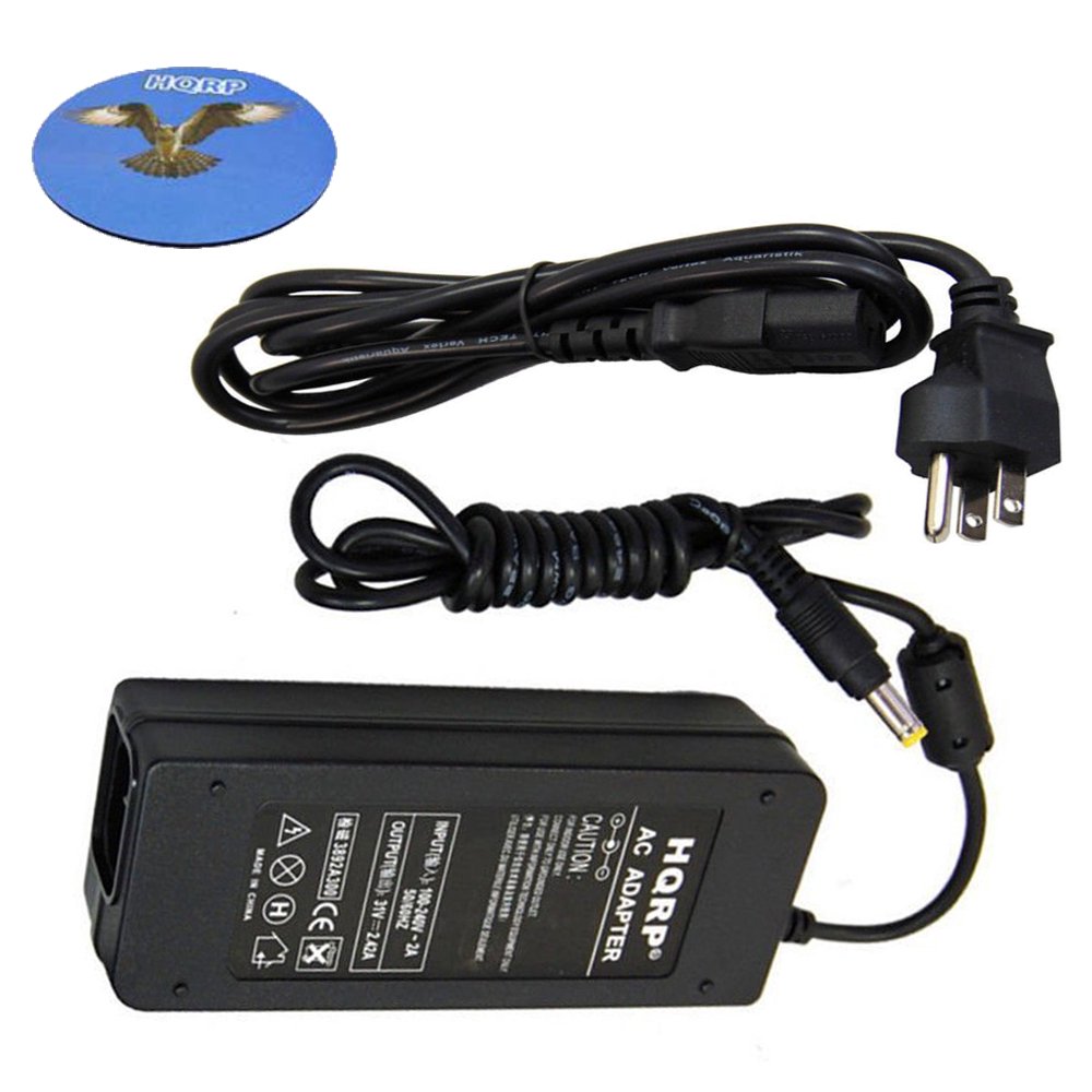 HQRP AC Adapter / Power Supply for HP PhotoSmart 2600 / 2608 / 2610