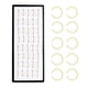 thumbnail image 1 of 40/60 uds, conjunto de anillos de acero inoxidable para la nariz de cristal, conjunto de Piercing de acero quirúrgico para la nariz para mujer, tachuelas de aguja para el hueso del oído, joyería para el cuerpo Tan Jianjun  unisex, 1 of 2