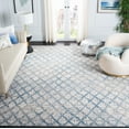 thumbnail image 2 of SAFAVIEH Lagoon Layton Diamond Area Rug, Blue/Ivory, 8' x 10', 2 of 9