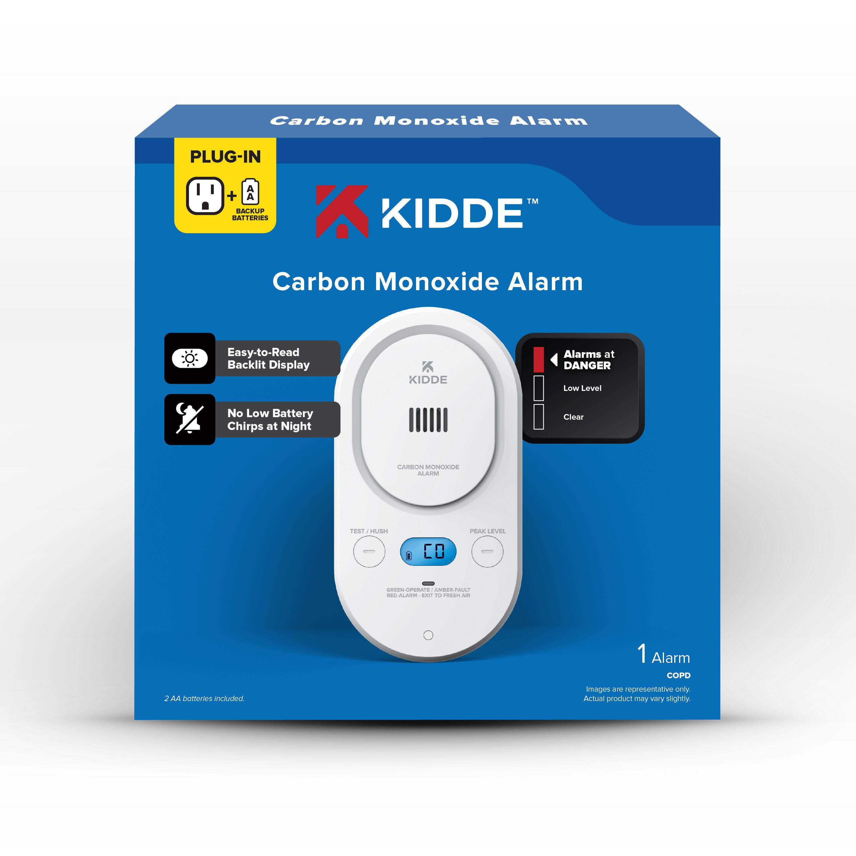 Kidde Carbon Monoxide Detector with Battery Backup photo 2