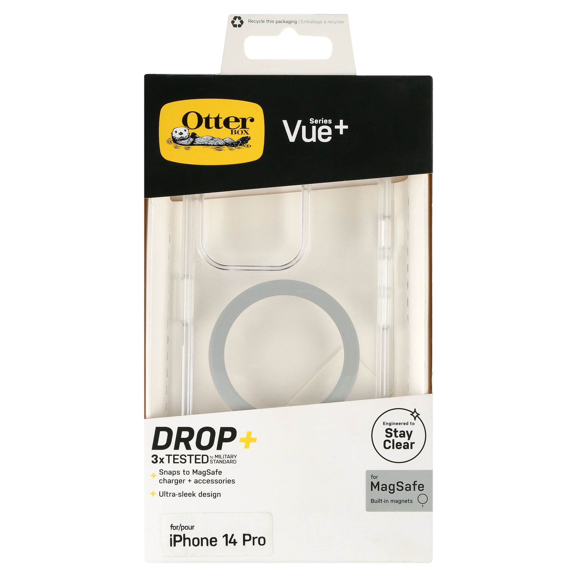 OtterBox Vue Series+ Case for Apple iPhone 14 Pro - Clear