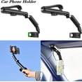 thumbnail image 2 of Rotatable and Retractable Car Phone Holder - 2024 New 1080 Multifunction Sun Visor Universal 360 Rotating Phone Holder for Vehicle Rear View Mirror, 2 of 8