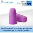thumbnail image 2 of Flents Quiet Time® Soft Comfort Ear Plugs (NRR 33), Made in the USA (70 Pair), 2 of 9
