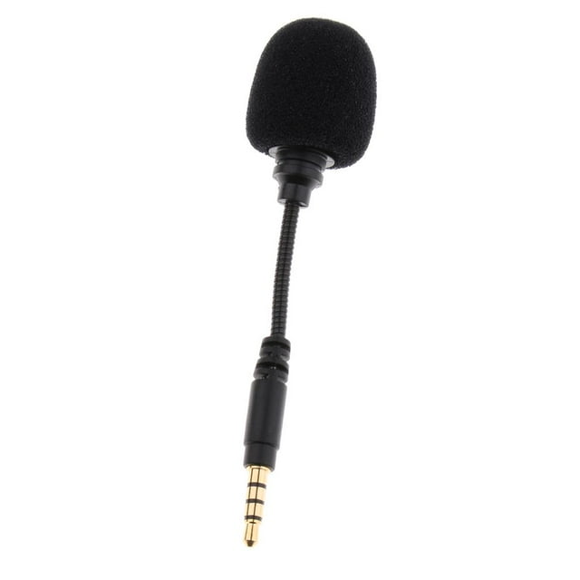 Mini micrófono perfke de condensador de 3.5mm Para PC Portátil Ajustable