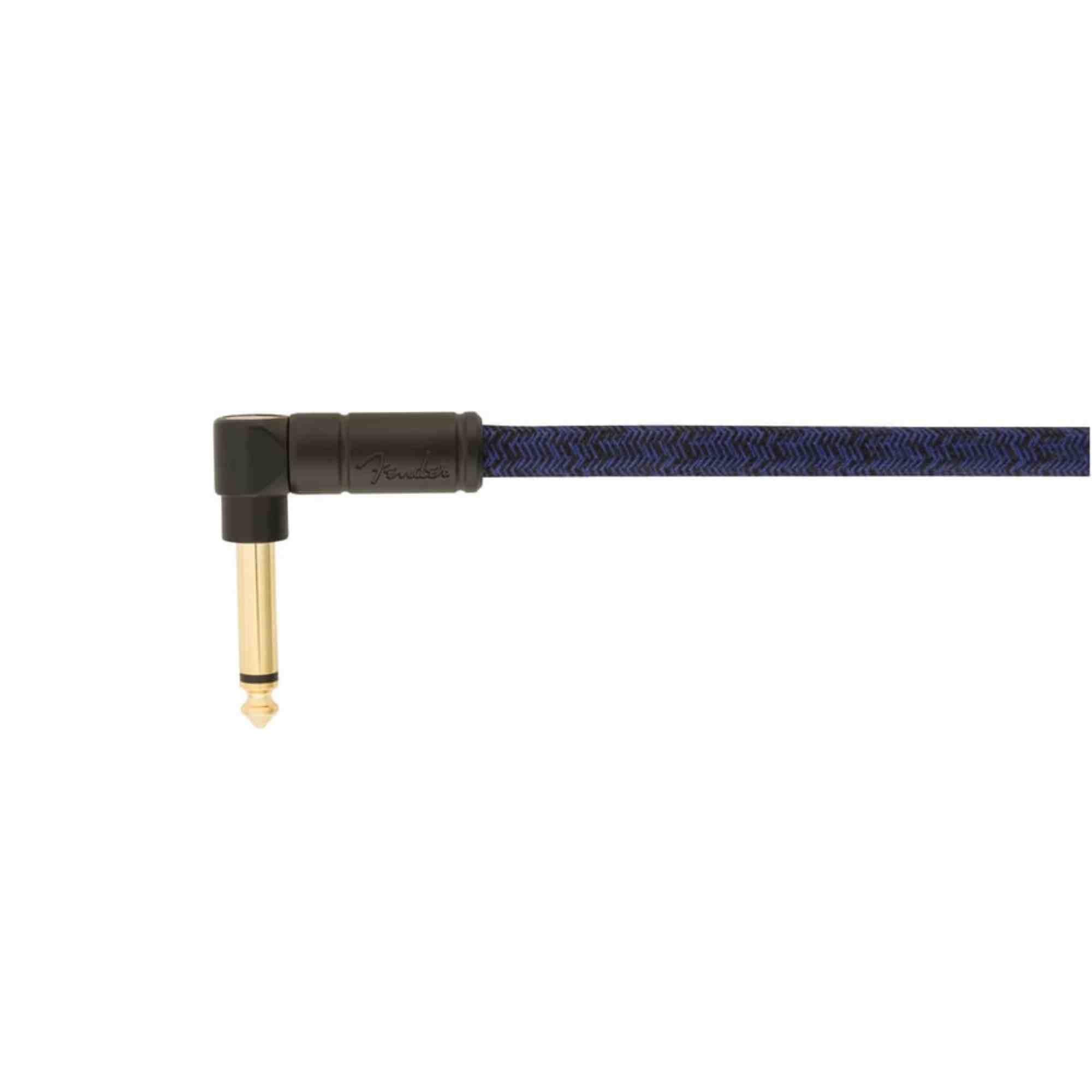 Fender® 18.6' Angled Festival Instrument Cable, Pure Hemp Blue Dream #0990918073