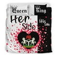 thumbnail image 3 of Nigeria Juego de Cama Pareja King/Queen Her Side/His Side Rlt8, 3 of 6