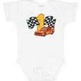 thumbnail image 3 of Inktastic Number One Race Car Boys or Girls Baby Bodysuit, 3 of 5