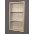 thumbnail image 2 of 14x24 Unfinished Recessed Sloane Wall Niche (w/ beadboard back) by Fox Hollow Furnishings, 2 of 2