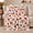 Bow Candy Canes, variant on decorative motif Cane Peppermint Christmas Living Room Festive, Festive Holiday Scene, Warm Flannel Blanket for Living Room and Reading Nook, Art Lovers Christmas Gift, Festive Home Decor