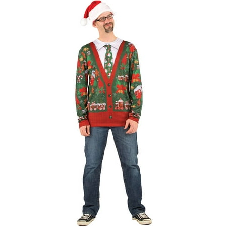 Ugly Christmas Adult Cardigan Shirt