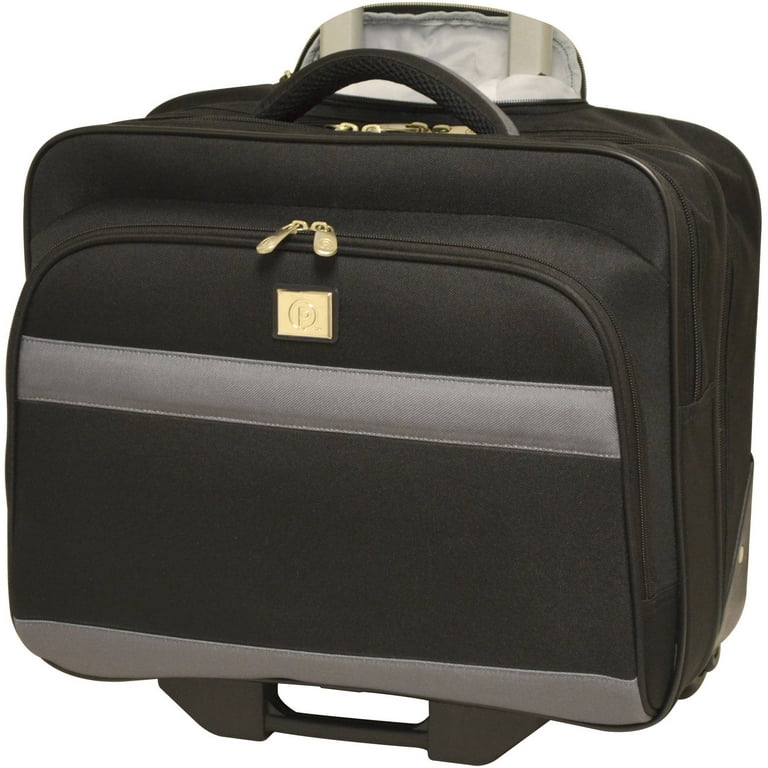 Protege 16 Rolling Briefcase With Laptop Section Black for sale online