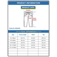 thumbnail image 3 of KIDSCOOL SPACE Big Boys Jeans,Kid Elastic Band Inside Slim Fit Denim Pants,Deep Blue,9-10 Years, 3 of 6