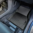 thumbnail image 3 of SMARTLINER All Weather Protection Custom Fit Black 1st Row Floor Mat Liner Set Compatible With 2023-2024 Subaru Solterra EV, 3 of 3