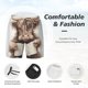 thumbnail image 3 of Balery Relaxed Cute Cow Reading Bañador para hombre, shorts de playa de secado rápido con entrepierna y forro de compresión-X-Large, 3 of 6