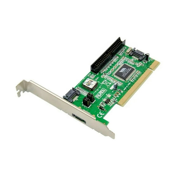 FOR PCI to 2 Port SATA   PATA RAID Esata Controller card VIA VT6421A set