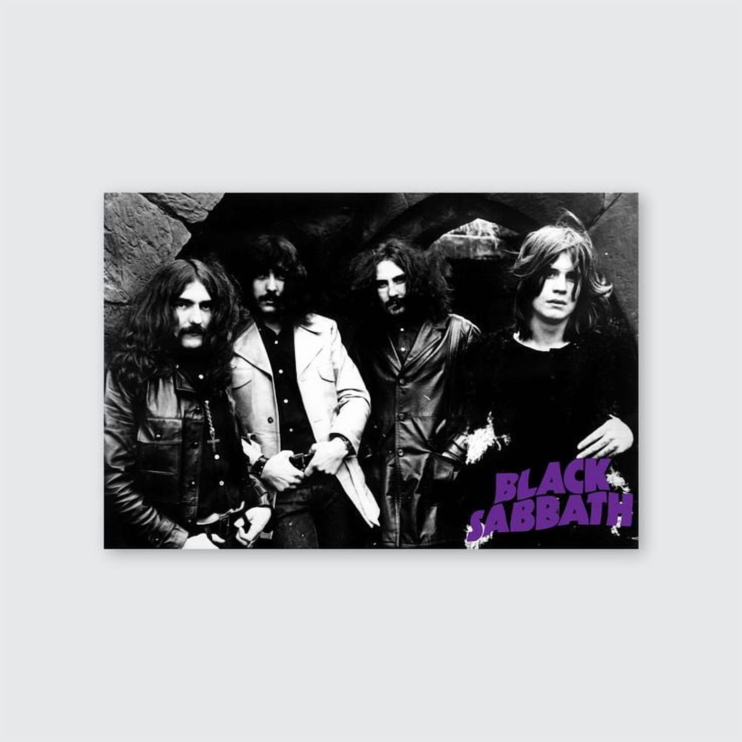 Poster Black Sabbath Sur Toile 40x60 Cm – Décoration Murale Salon Ou Chambre – Impression Haute Qualité - 9