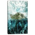 thumbnail image 2 of Grande Tortue Fantastique de l'Île - Impression sur Toile d'Art Animalier, 2 of 3