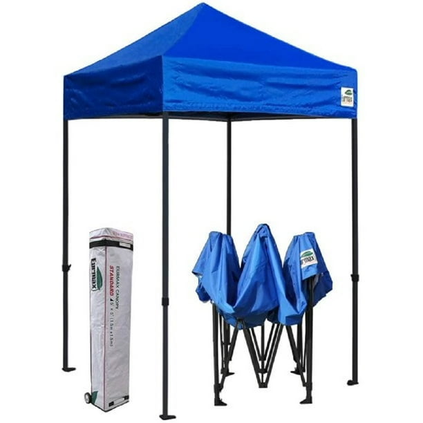 Eurmax 5x5 Ez Pop up Royal Blue Canopy, Outdoor Instant Tent with