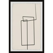 Marmont Hill Between the Lines Framed Painting Print