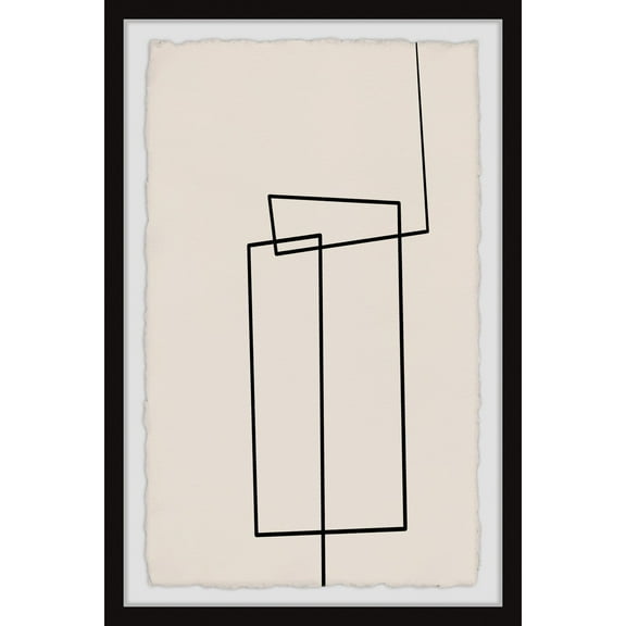 Marmont Hill Between the Lines Framed Painting Print