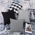 thumbnail image 4 of 4 Pcs/set 45x45cm Throw Pillow Cover Plaid Pattern Sofa Cushion Pillowcase (without Core), 4 of 7