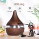 thumbnail image 3 of Mini Humidificador Led Usb De 300Ml, Difusor De Aire De Aceite Esencial Luminoso, Difusor De Aromaterapia De Grano De Madera Para El Hogar Yuarrent HA022972-00, 3 of 7