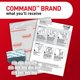 thumbnail image 3 of Cord Clips Command Round 13 clips transparentes con 16 tiras, 3 of 9