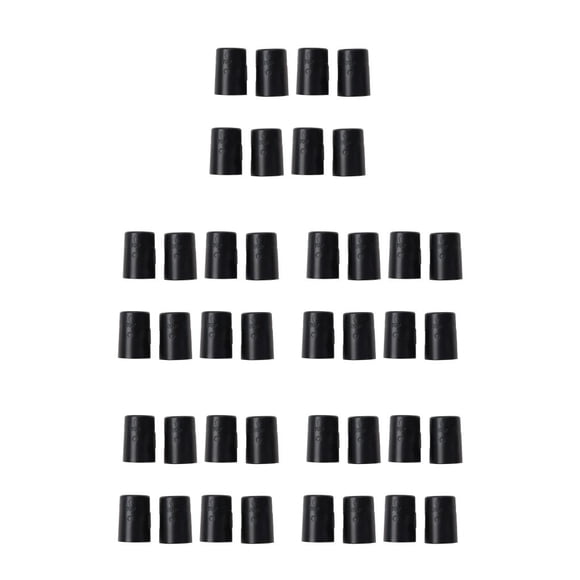 Advancent 8 piezas de Clips de bloqueo de estante de alambre de oficina surtido de estanterías portátiles fundas de estantería Kit surtido Negro 5Conjunto
