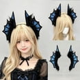 thumbnail image 4 of Hsqqdc Resin Blue Sea Siren Headband with Fish Ears and Fin Detail, 1 Piece, 4 of 7