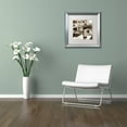 thumbnail image 3 of Trademark Fine Art "Tuscany Caffe III" Canvas Art by Alan Blaustein, White Matte, Silver Frame, 3 of 4