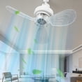 thumbnail image 2 of Desktop Fan Adjustable Tilt Angle 3 Blades Powerful Airflow Quiet Cooling For Home Office And Study 15 Inch, 2 of 9