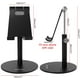 thumbnail image 5 of Soporte ajustable para tableta/teléfono, soporte telescópico ajustable para iPad, soporte universal de aluminio multiángulo compatible con iPhone, teléfono celular inteligente/tableta/iPad de 4 a 13, 5 of 6
