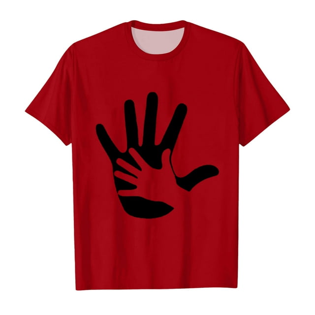 TZEWGL Hauts à Manches Courtes Imprimés Graphiques Roses pour Enfants Vêtements pour Filles Garçons Taille 10-11T
