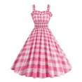 thumbnail image 1 of Robe Femme Style Princesse Ligne A Grand Ourlet Froncé Volanté Assortie Taille Élastique Sans Manches Robe de Soirée de Noël, 1 of 9