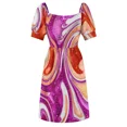 thumbnail image 5 of Bandera lesbiana Color Splash vestido sin mangas vestido vendaje vestidos de noche vestidos de noche para mujer vestido de mujer, 5 of 5