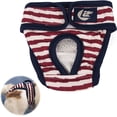 thumbnail image 1 of Pañal para perros, bragas lavables para perros, pantalones menstruales para perros, transpirables y frescos, cómodos para mascotas Little Teddy, perra, cachorros JFHHH pequeña, 1 of 5