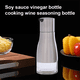 thumbnail image 5 of Juego de botellas dispensadoras de aceite de oliva y vinagre por paquete de 2 elegantes juego dispensador de aceite de acero inoxidable Vhermosa, 5 of 5