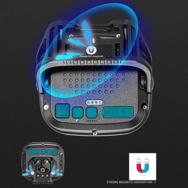Linterna Portátil Lámpara Iluminación de camping COB con de ambiente de camping de línea de datos para mantenimiento de trabajo Likrtyny Para estrenar