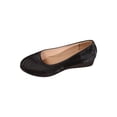 thumbnail image 5 of Xucatan Trendy Women's Cushioned Wedge Loafers with Soft Velvety Finish, Slip-On Flat Shoes with Flexible Non-Slip Sole, Padded Footbed Comfortable Walking Shoes for Daily Outfits Gift, 5 of 7