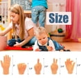 thumbnail image 2 of Minimarionetas de goma Finger Hands Woozettn, 14 unidades, 2 of 6