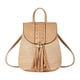 thumbnail image 1 of tejida de paja pequeña para mujer con cordón Sunnimix Mochila de paja, 1 of 7