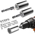 thumbnail image 2 of 4 unidades de llave de enchufe universal de 7-19mm, llave de enchufe universal, cromo vanadio de alta calidad, herramienta de mano multifuncional, adaptador de llave de taladro para herramientas de re Afortunado Sencillez, 2 of 4