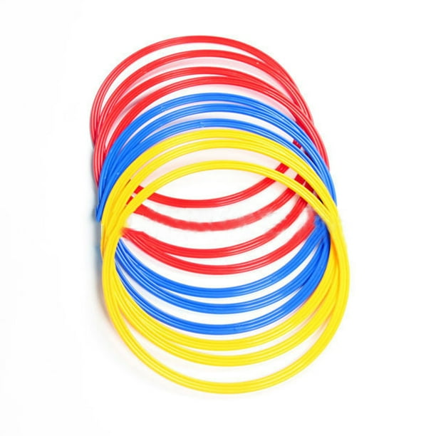 Anillos de fútbol Bling Bling 6 piezas multicolor entrenamiento deportivo